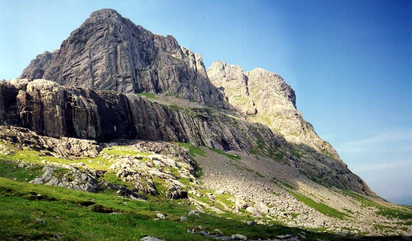 Castle Ridge on Ben Nevis