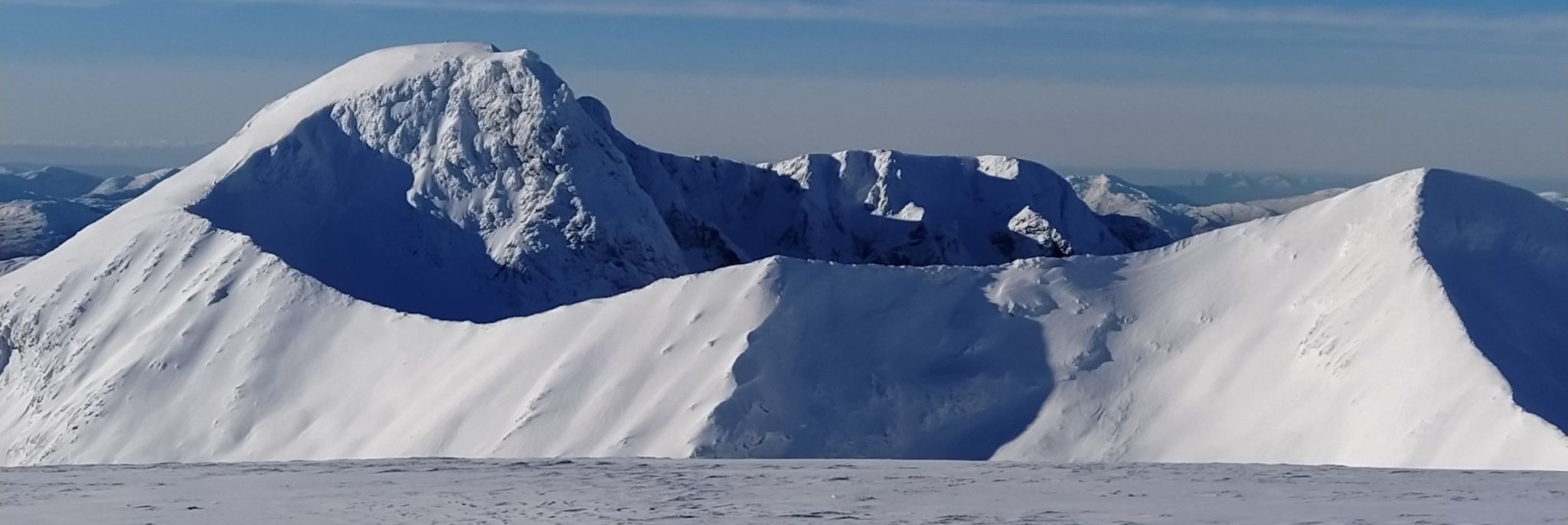 Ben Nevis from Aonach Mor