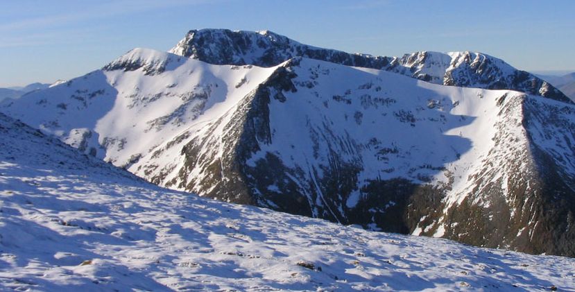 Ben Nevis from Aenoch Mor