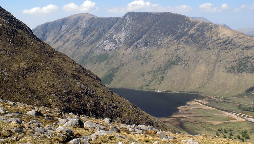 Beinn Trilleachan above Loch Etive from Ben Starav