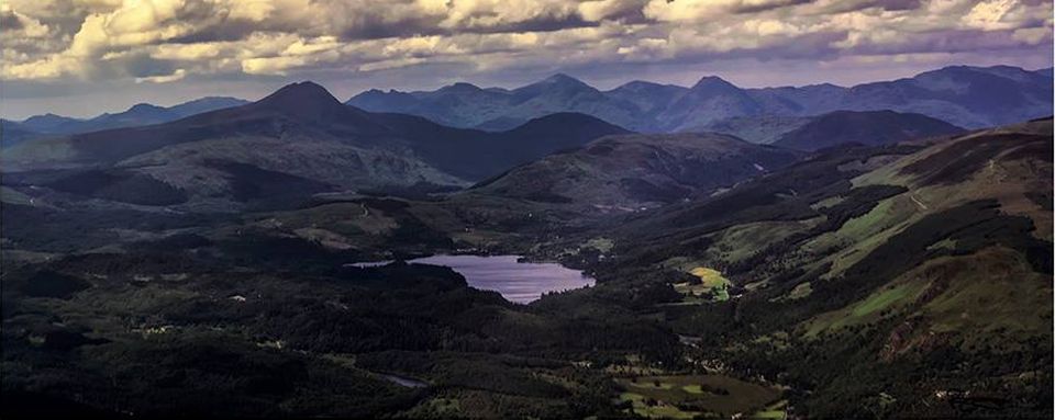 Loch Ard and Ben Lomond from Craigmore