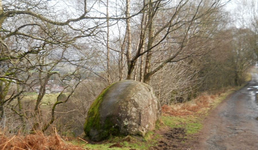 The " Gowkstone " above Blanefield