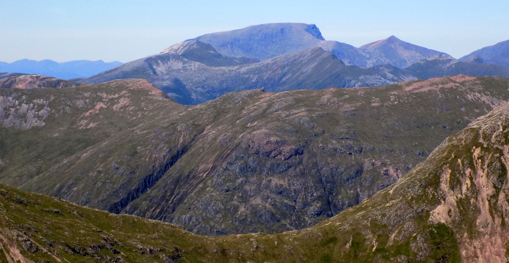 View to the north from Stob na Broige