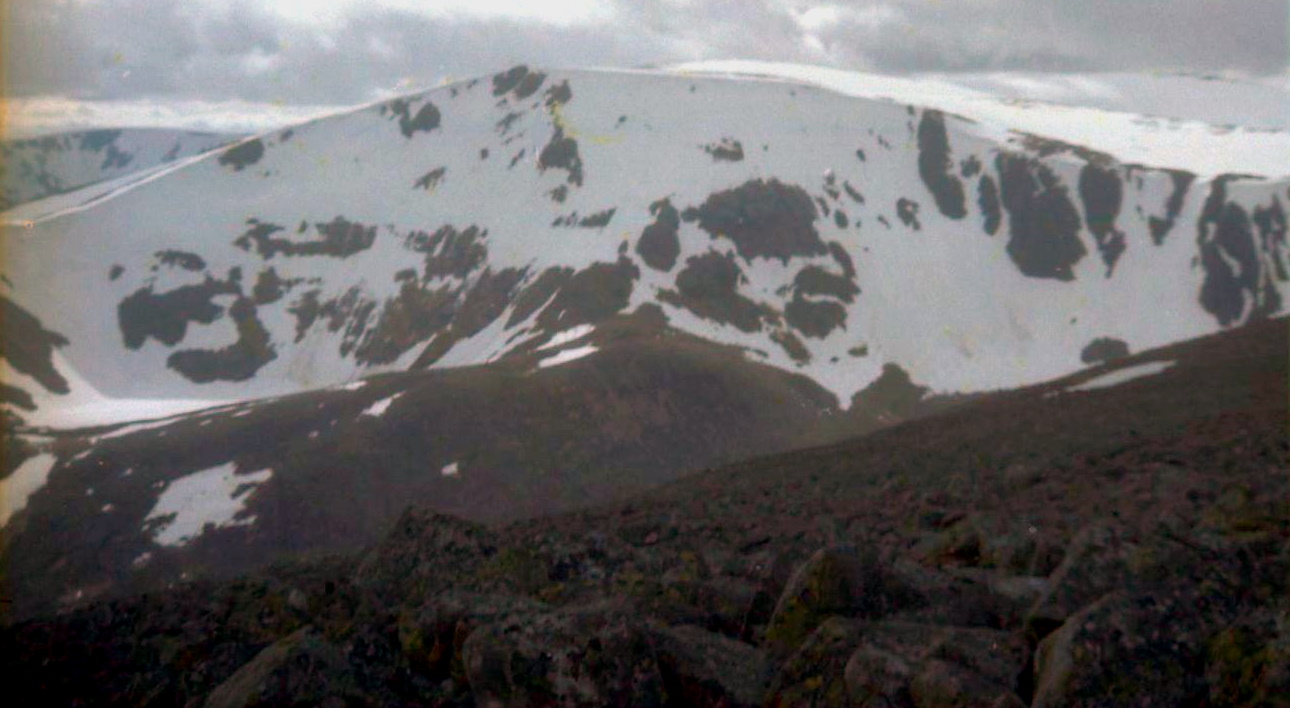 Ben Macdui from Derry Cairngorm