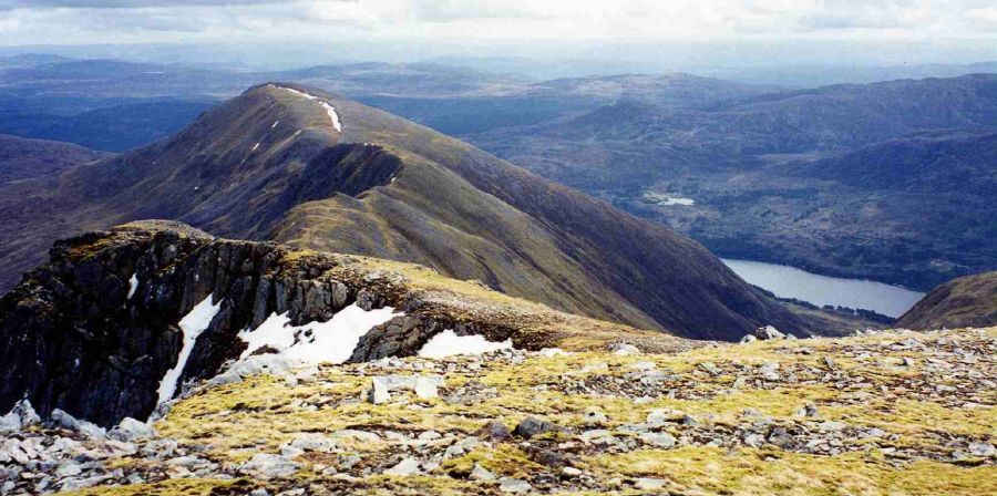 Sgurr na Lapaich from Mam Sodhail