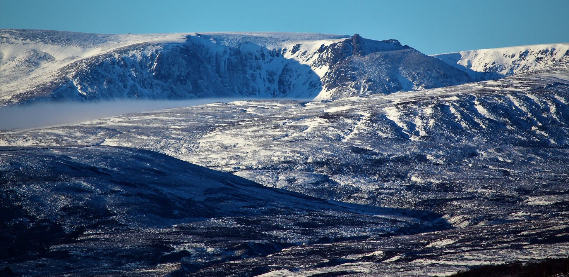 Corries on Beinn a Bhuird