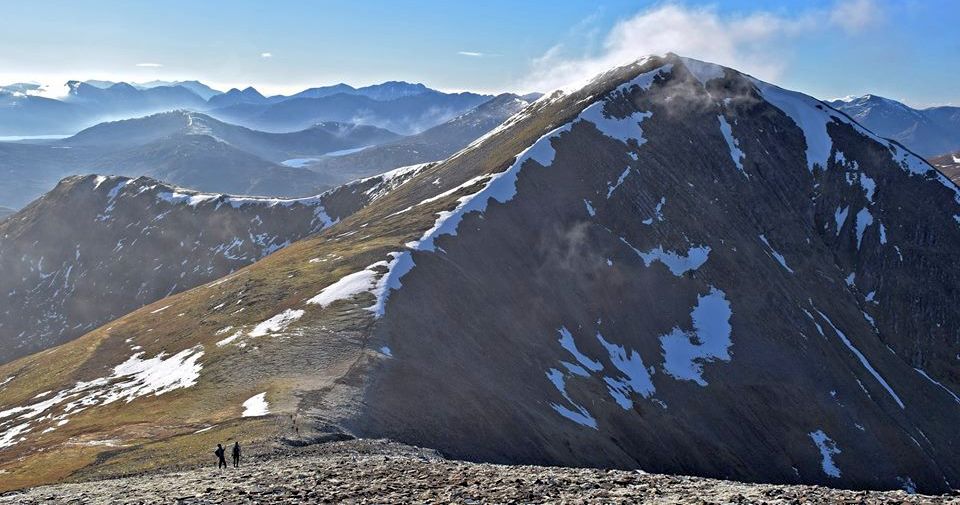 Stob Coire Easain from Stob a'choire Mheadhoin