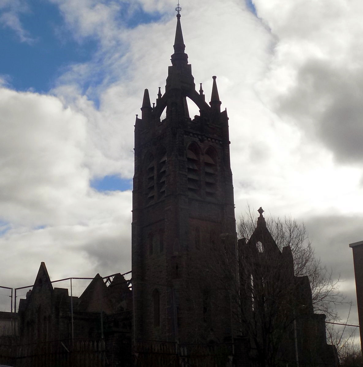 Tower of former Dundyvan Church