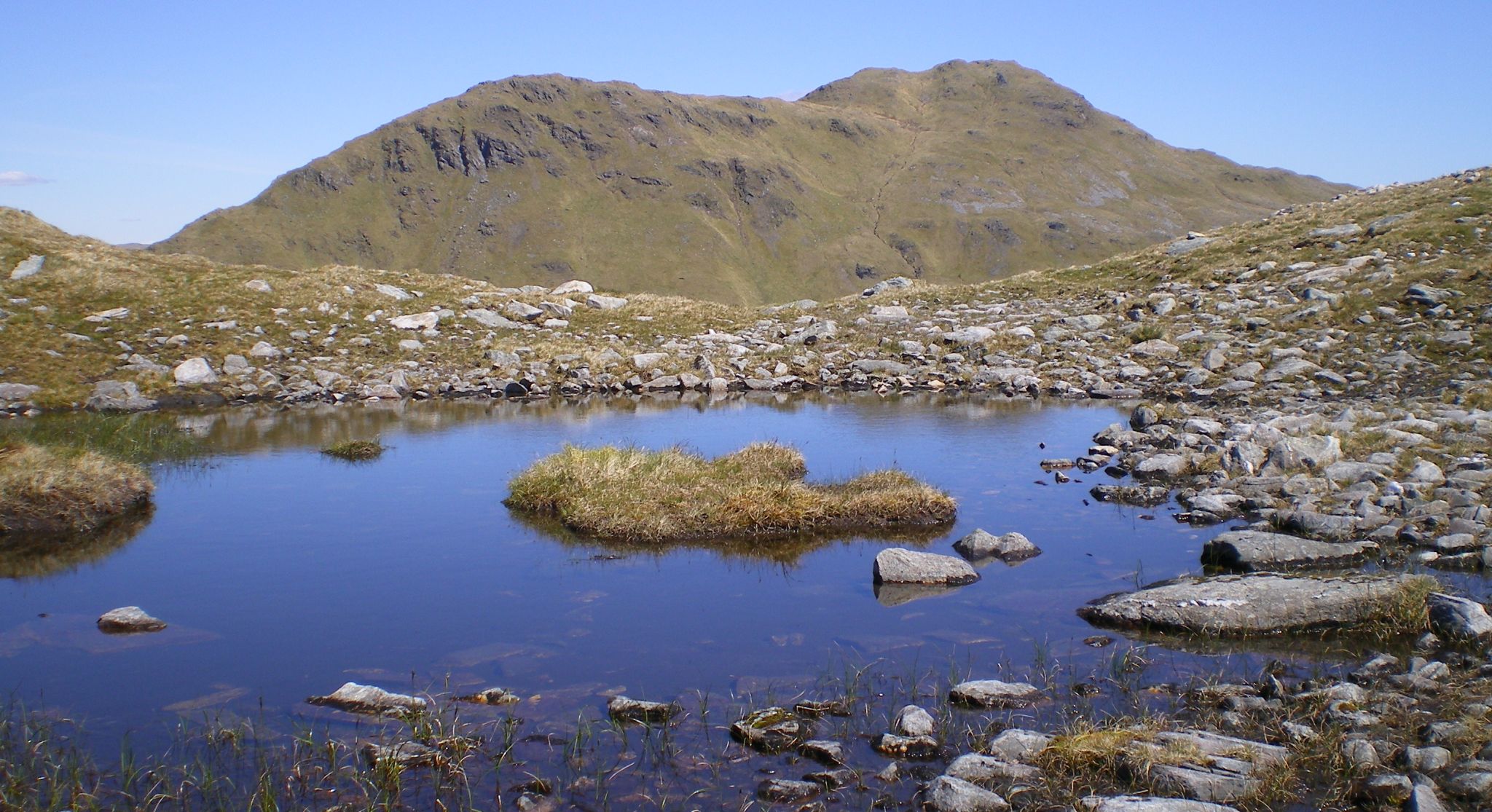 Beinn Heasgarnaich on ascent of Creag Mhor