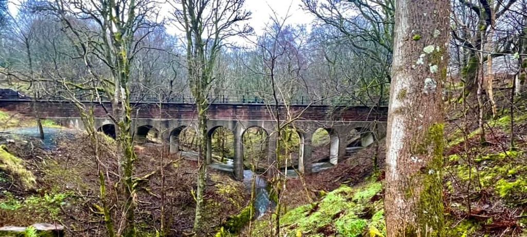 Viaduct in Cauldname Glen