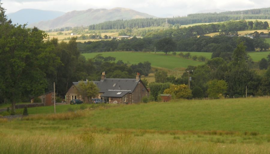 Luss Hills and Conic Hill from Jenny Gunn's Loan