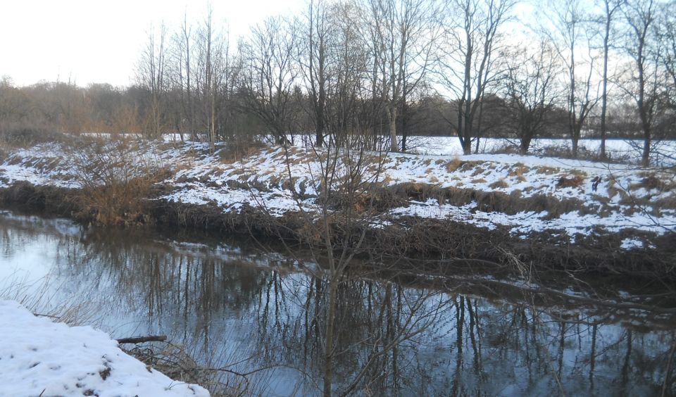 Kelvin River at Killermont from Glasgow Golf Club