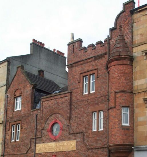 Central Gurdwara Singh Sabha ( Sikh Temple ) in Berkeley Street in Glasgow, Scotland