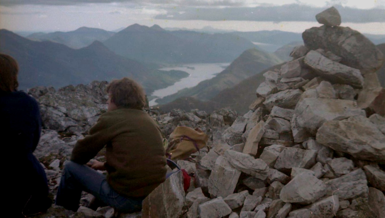 Bheinn a Bheithir above Loch Leven from Mam na Gualainn