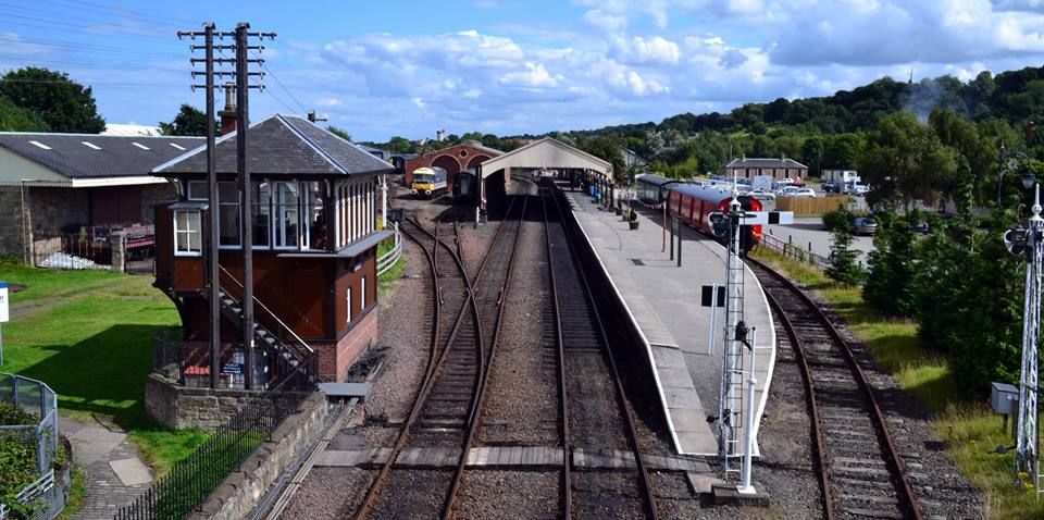 Railway Station at Bo'ness