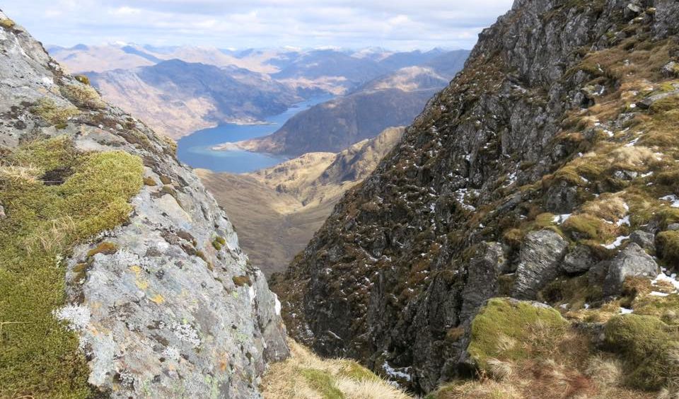 Loch Hourn from Ladhar Bheinn