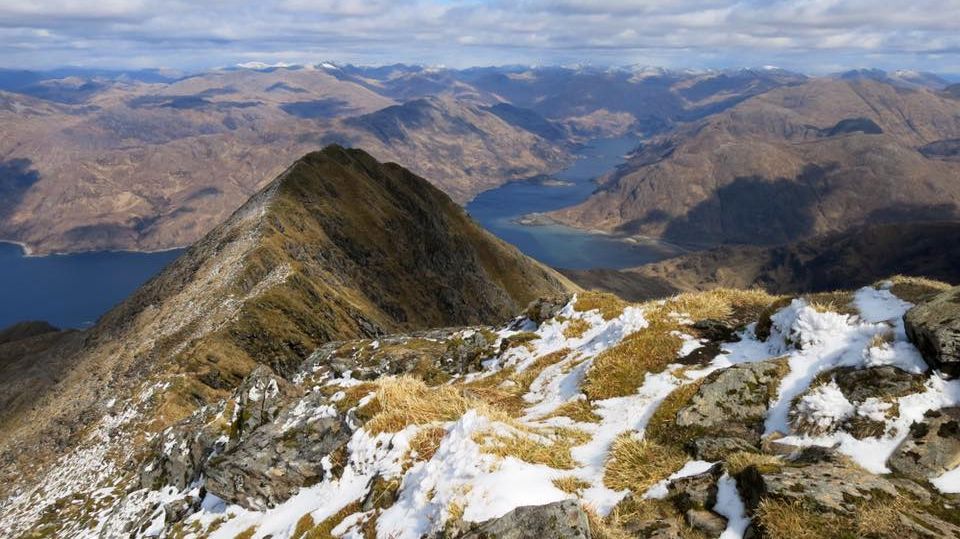 Loch Hourn from Ladhar Bheinn