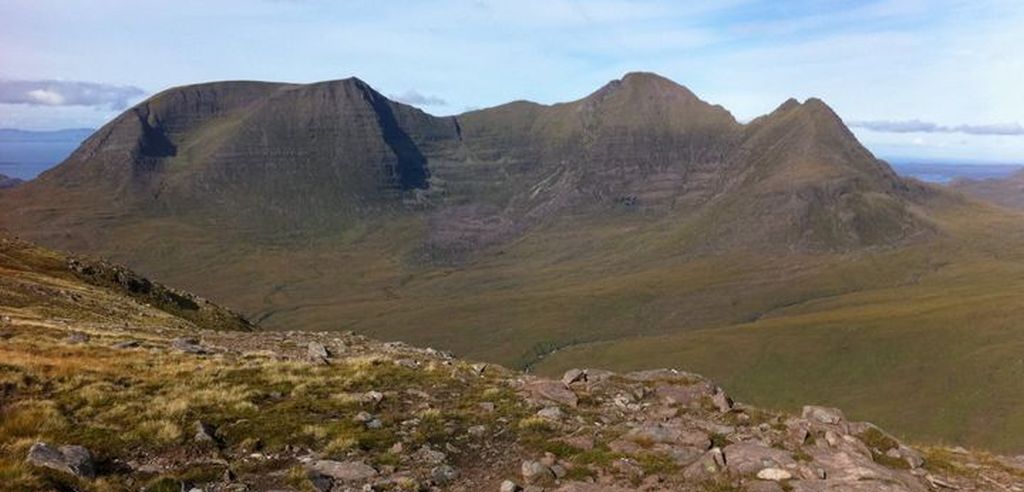 Beinn Alligin from Liathach