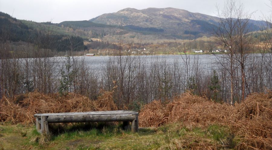 Kinlochard at the head of Loch Ard