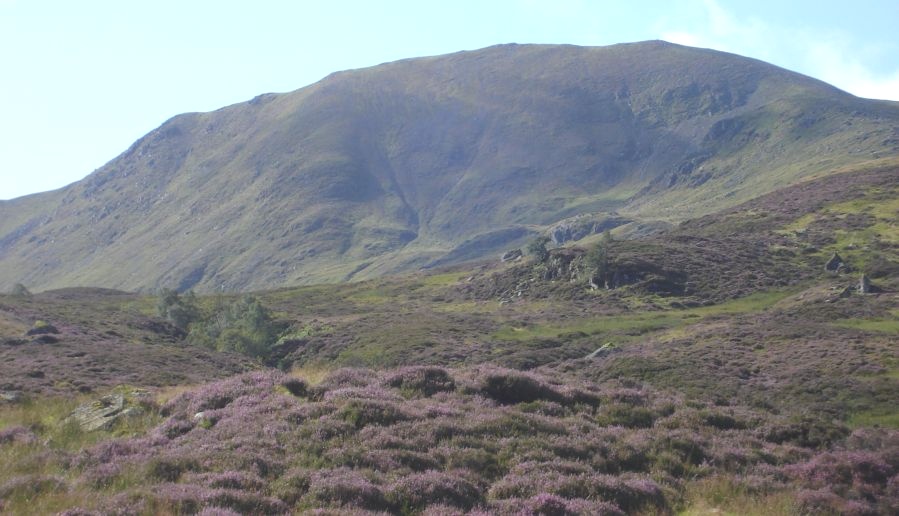 Ben Vorlich on ascent of Meall na Fearna