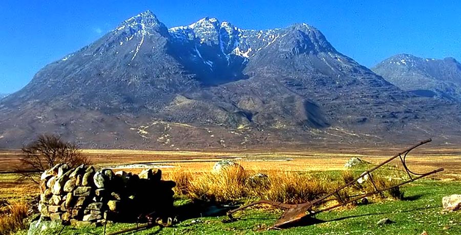 Beinn Dearg Mor in Torridon Region