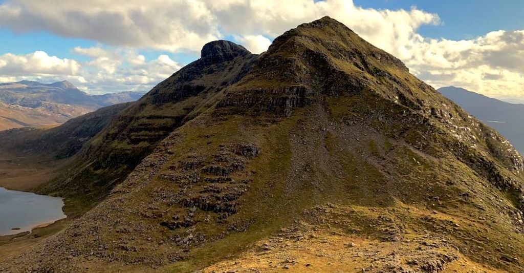 Summits of Quinaig in Sutherland