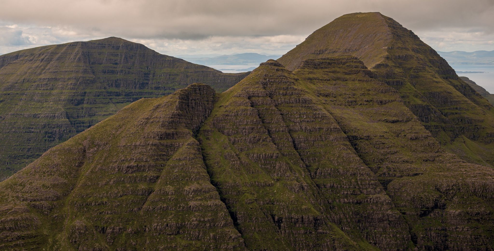 Beinn Alligin in Torridon in NW Highlands of Scotland