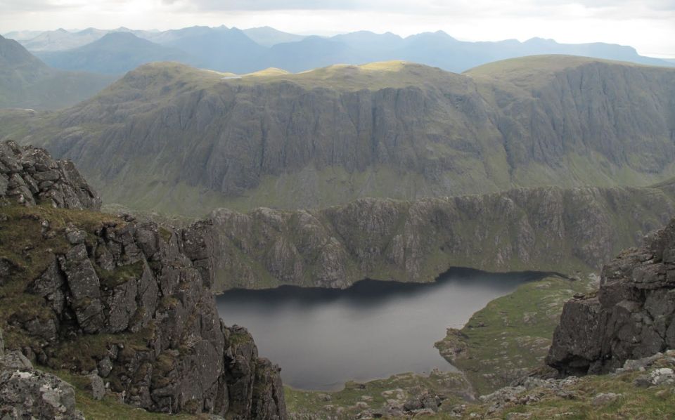 Beinn Tharsuinn Chaol from A Mhaighdean in the NW Highlands of Scotland