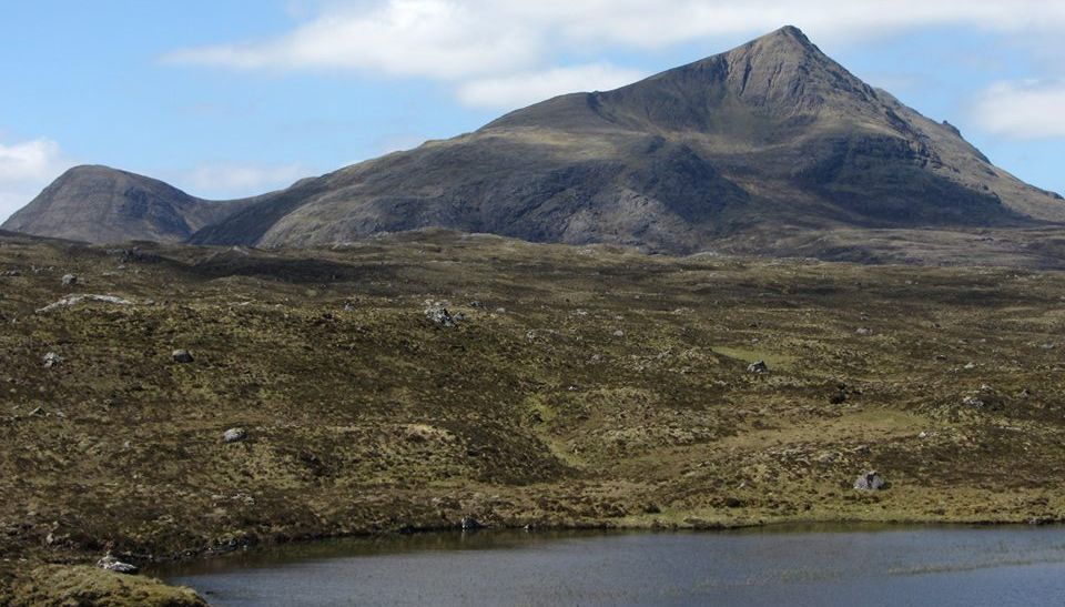 Slioch in the NW Highlands of Scotland