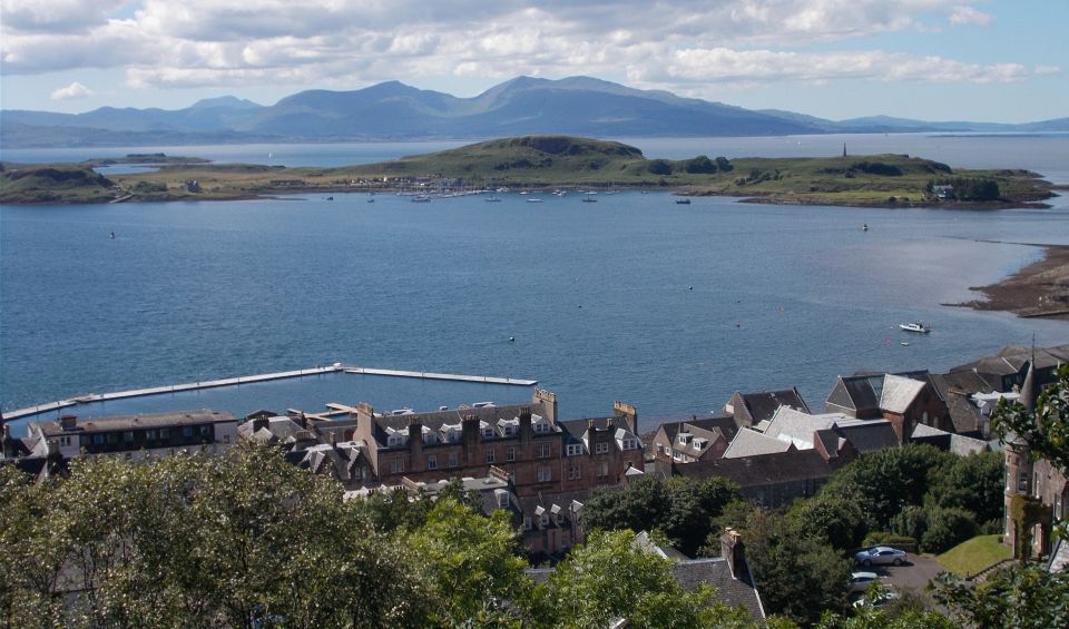 Isle of Mull and Kerrera Island from Oban