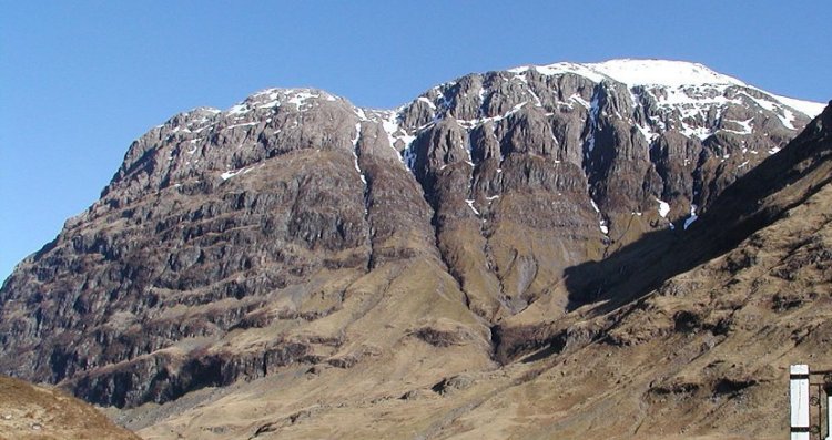 East Face of Aonach Dubh in Glencoe