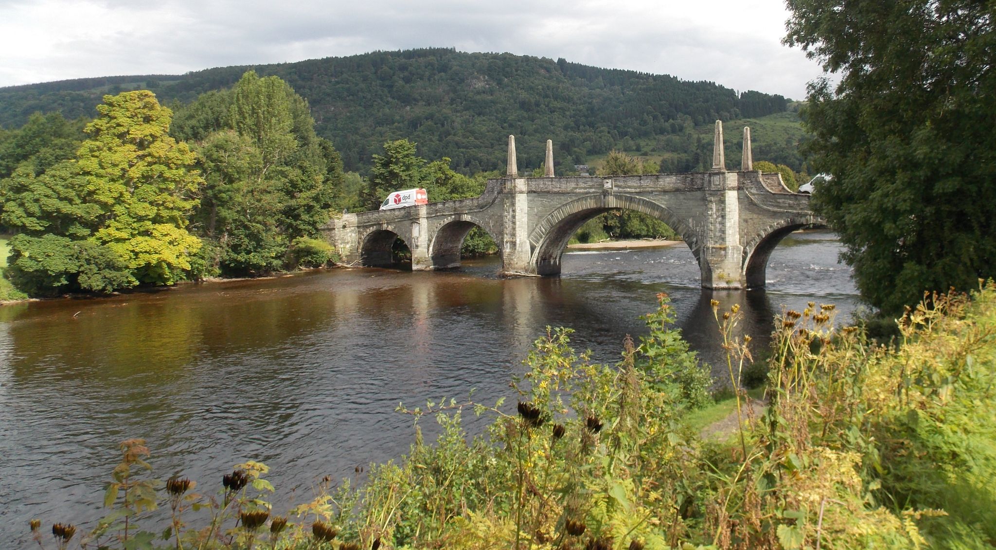 General Wade Bridge over River Tay at Aberfeldy