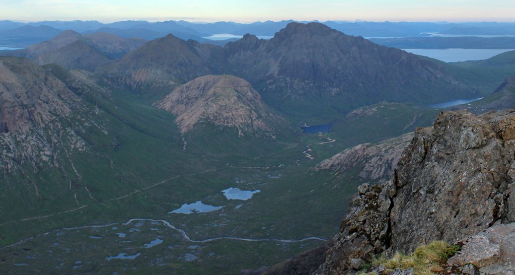 Blaven ( Bla Bheinn ) from Sgurr nan Gillean