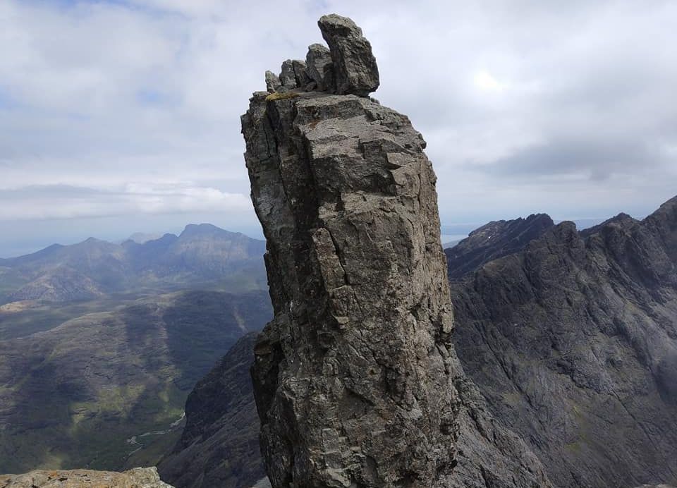 Inaccessible Pinnacle on Sgurr Dearg on the Skye Ridge