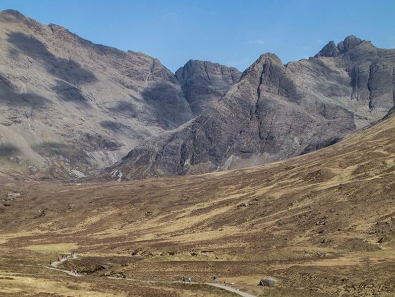 An Caisteal on Skye Ridge at head of Coire na Creiche