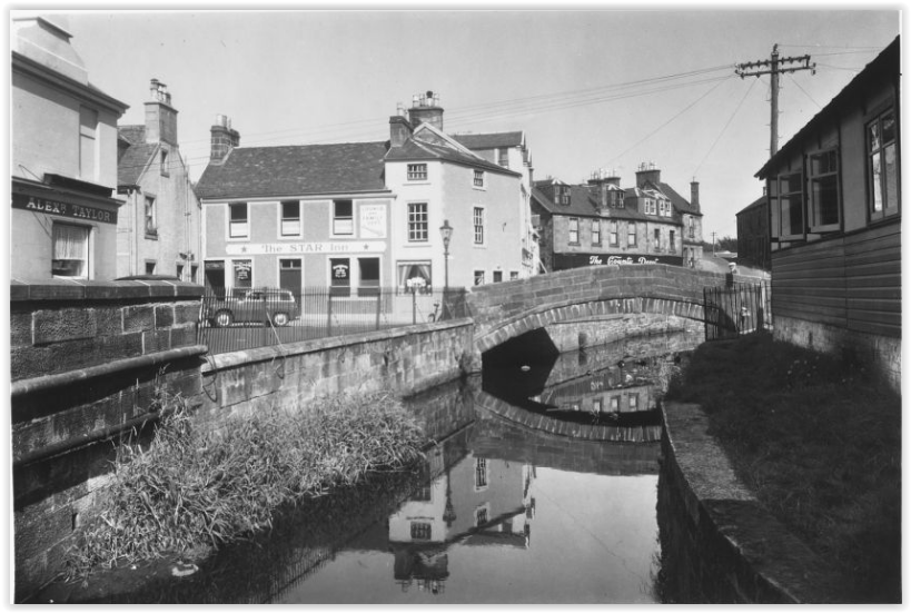 Old photo of Buckety Boo Bridge