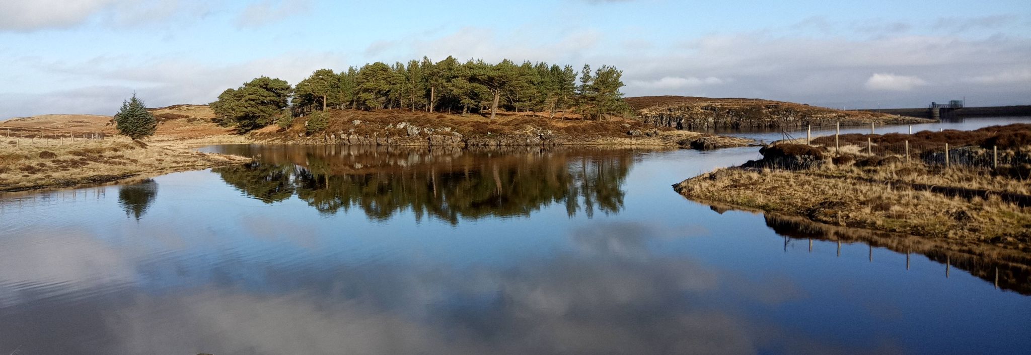 Higher reservoir in Touch Hills