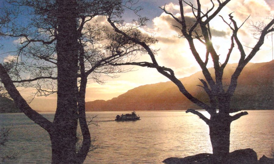 The West Highland Way - Sunset on Loch Lomond