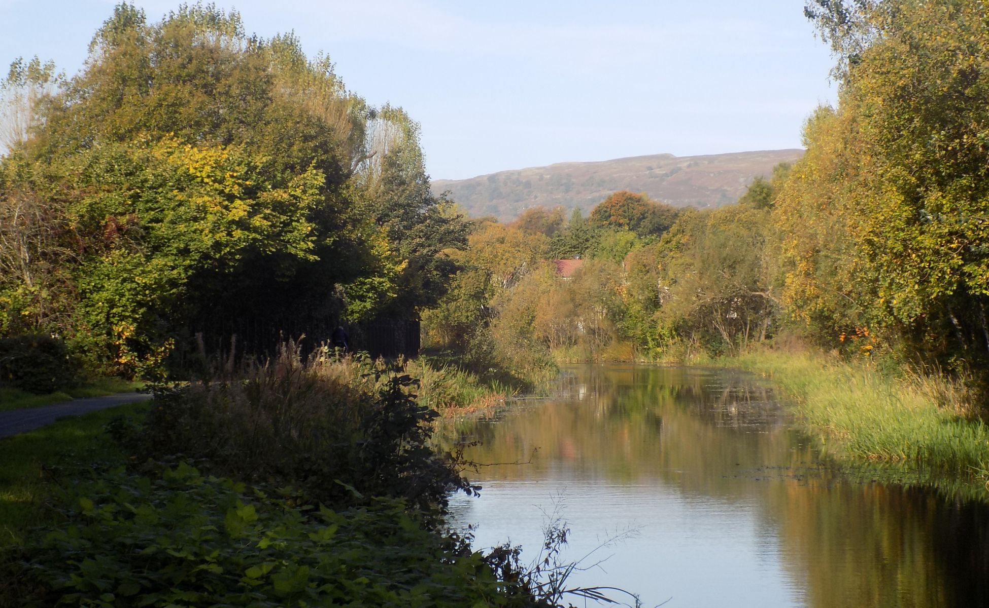 Forth and Clyde Canal from Clydebank to Dalmuir