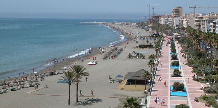 Estepona on the Costa del Sol in Southern Spain