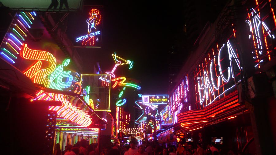 Pat Pong - Red Light District in Bangkok