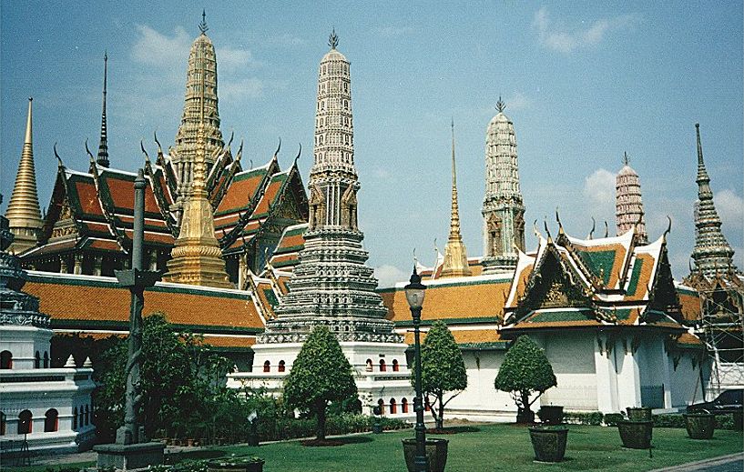 Wat Phra Kaew ( Temple of the Emerald Buddha ) in Bangkok