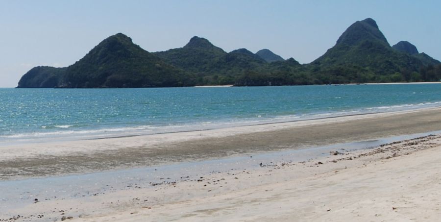 Beach and Bay at Ao Manao at Prachuap Kiri Khan