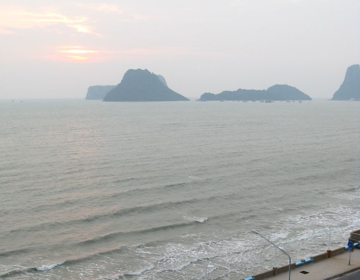 Sea Front at Prachuap Kiri Khan