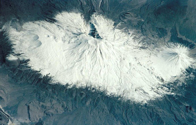 Aerial View of Mount Ararat ( Agri Dag ) from east of Dogubeyazit