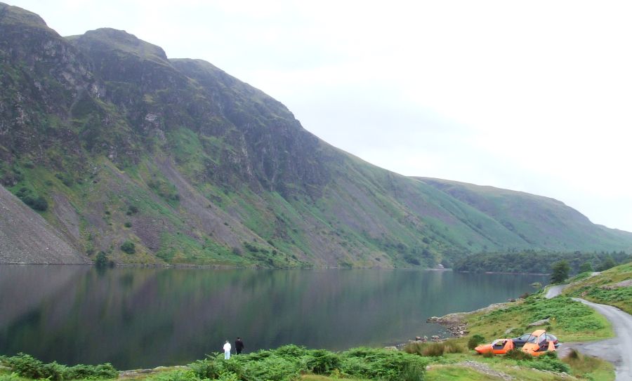 Wast Water in The Lake District of NW England