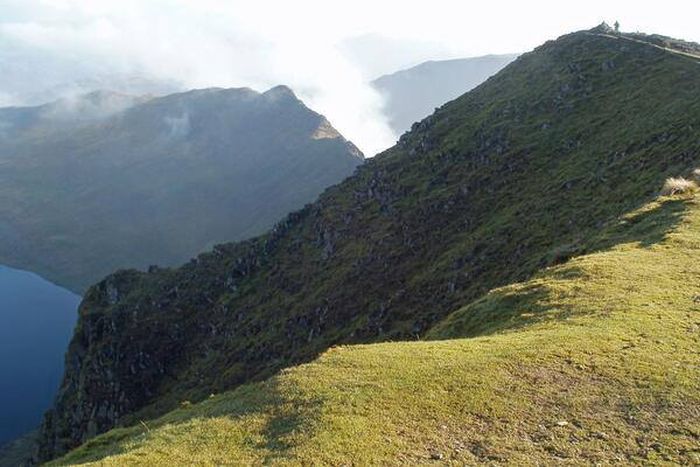 Helvellyn - 950 metres -- English Lake District