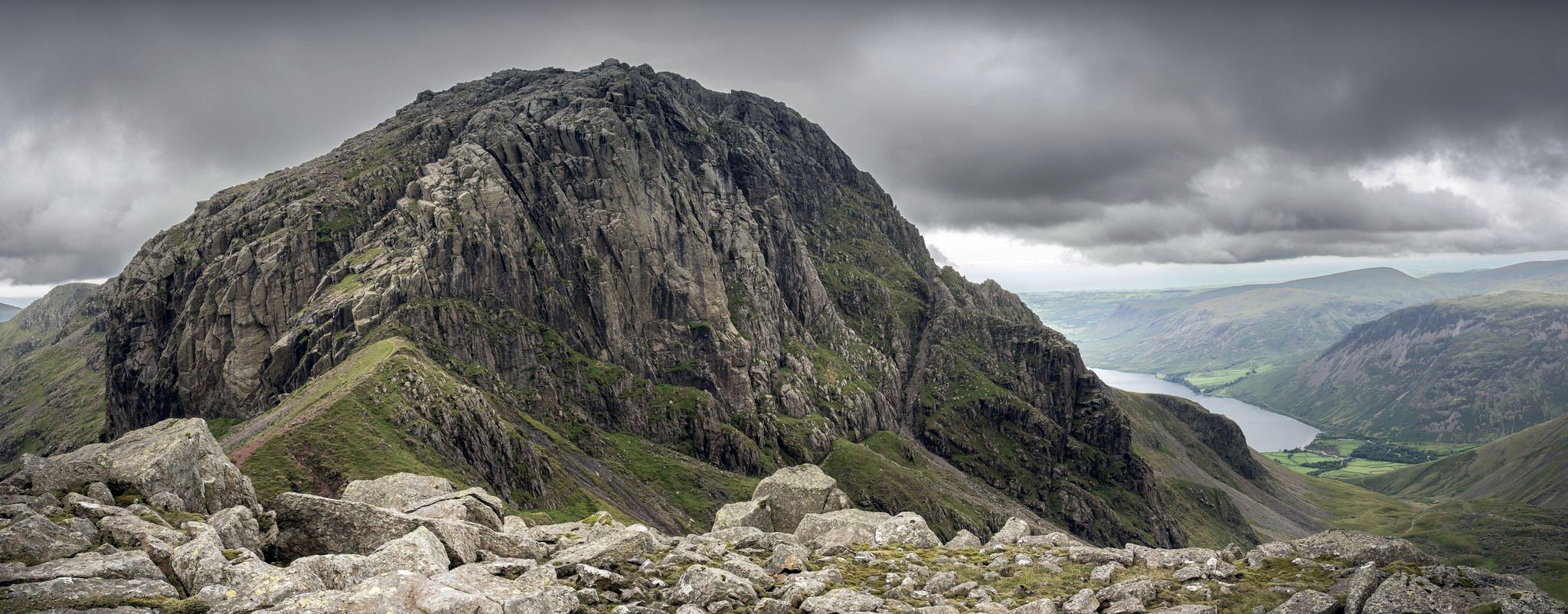 Scafell  in the English Lake District