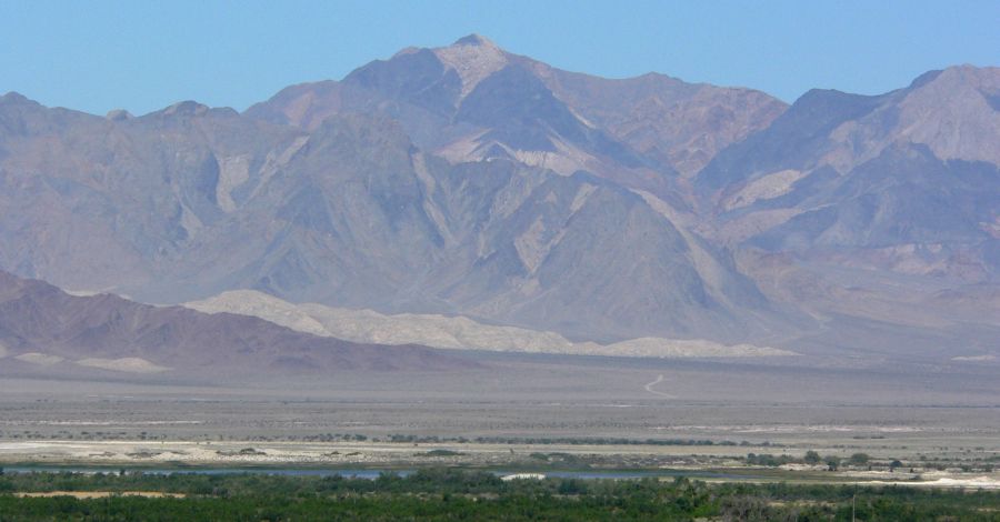 Pyramid Peak in Funeral Mountains