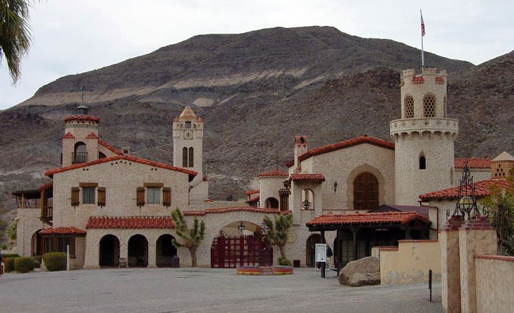 Scotty's Castle in Death Valley